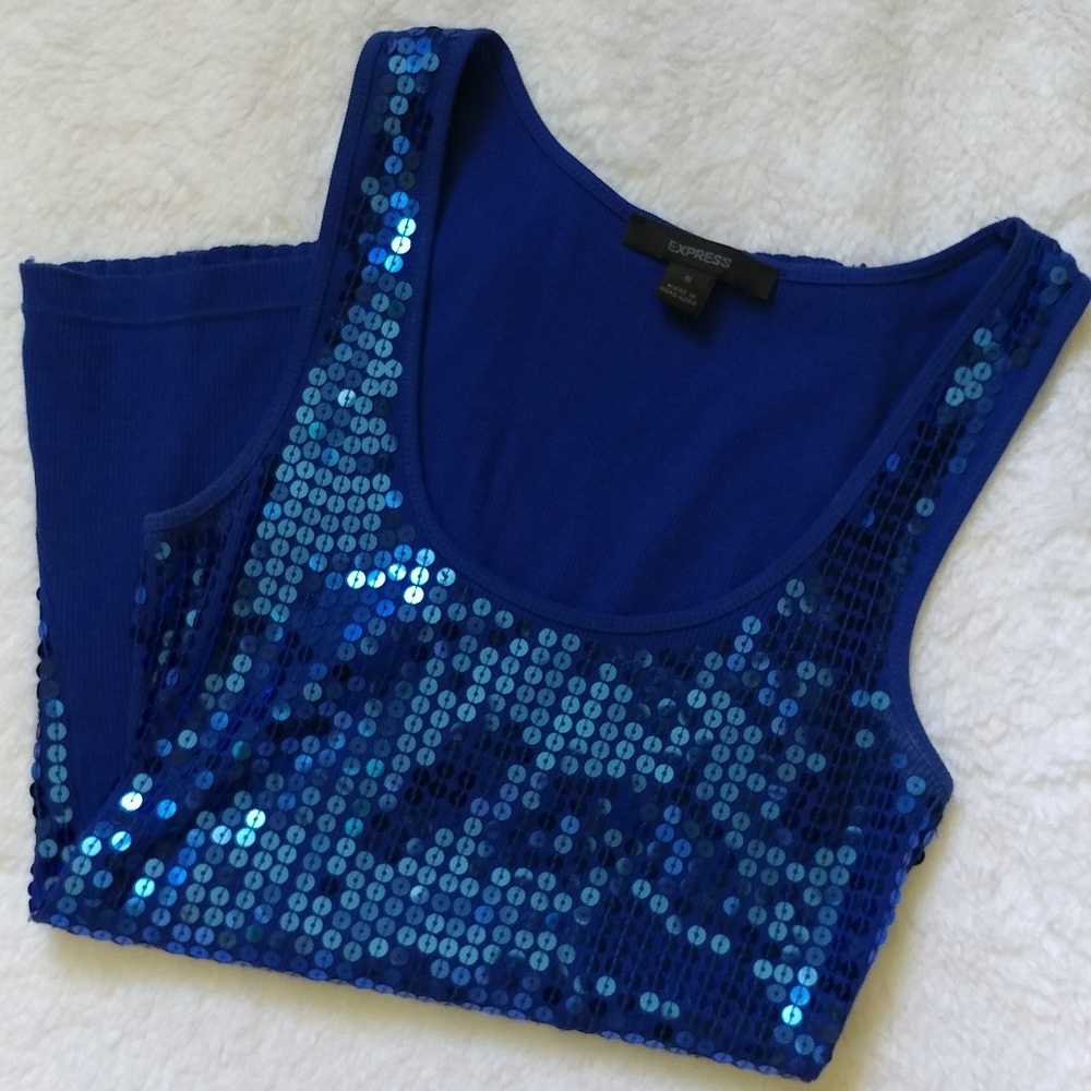 NWOT Express Sequin Tank
